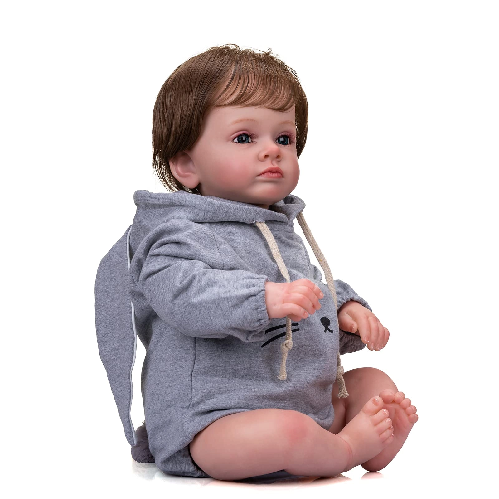 Cameron Reborn Baby Doll - 24 Inch Brown Eyes