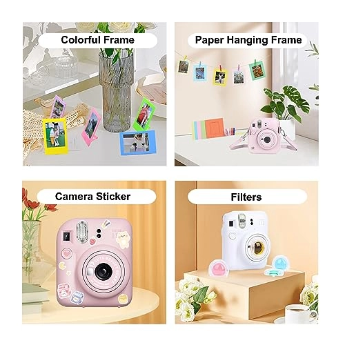 12 in 1 Accessories Kit for Fujifilm Instax Mini 12 Instant Camera