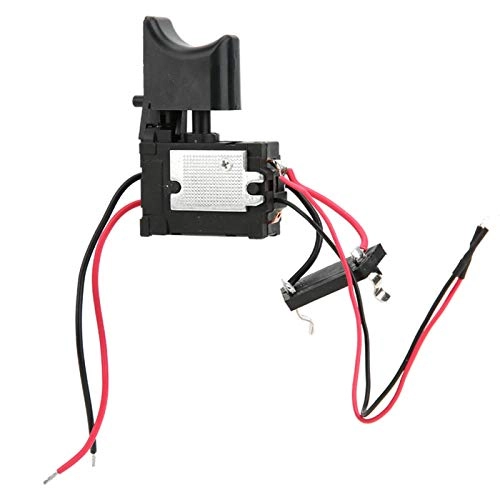 Drill Speed Control Trigger Switch - 7.2V-24V 16A Black