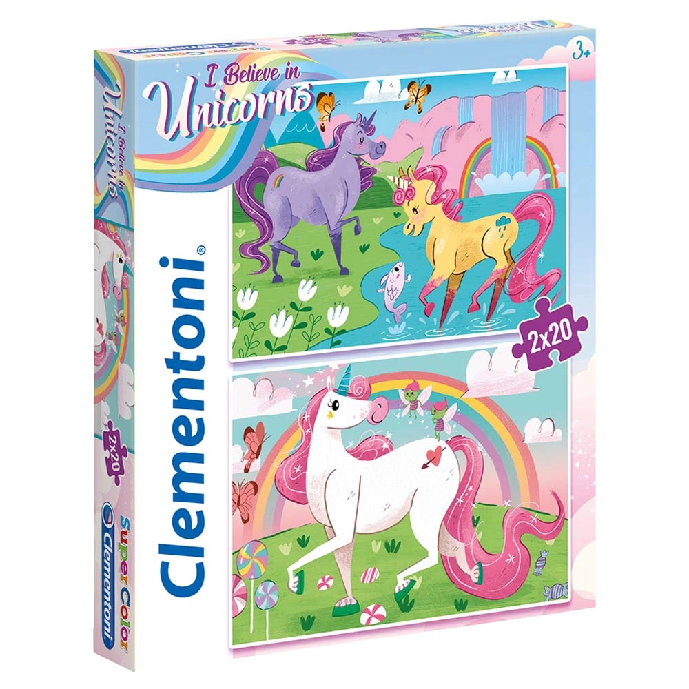 I Believe in Unicorns 2-in-1 Puzzle (ALGT-24754) - 40 pcs