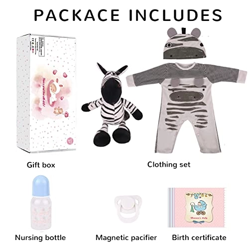 Kimi Reborn Baby Doll - 22 Inch Vinyl Silicone Weighted Ages 3+