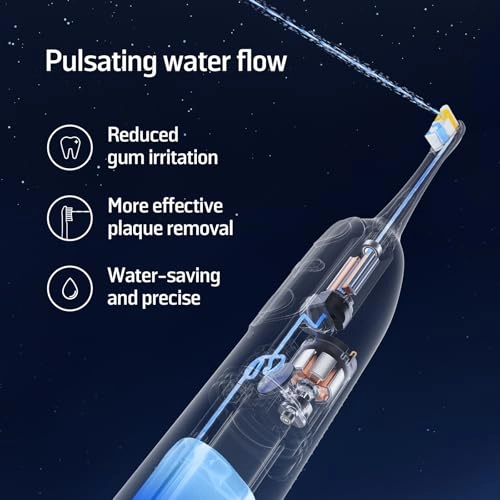 NEOS II - Electric Toothbrush Water Flosser Dark Violet Set