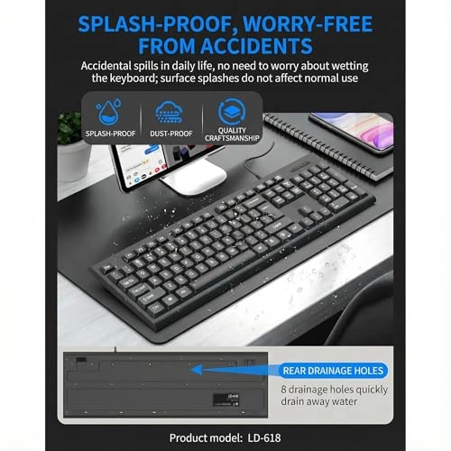 Ultra-Slim Wired Keyboard - Wired