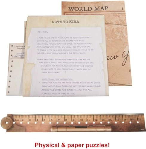 Escape Room in A Box: TIME Drifters ISABEL's Story - Party Game