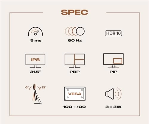 JN-IPS315UHDR - 31.5" 3840x2160