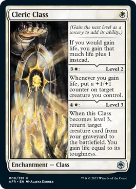 Magic: the Gathering Cleric Class