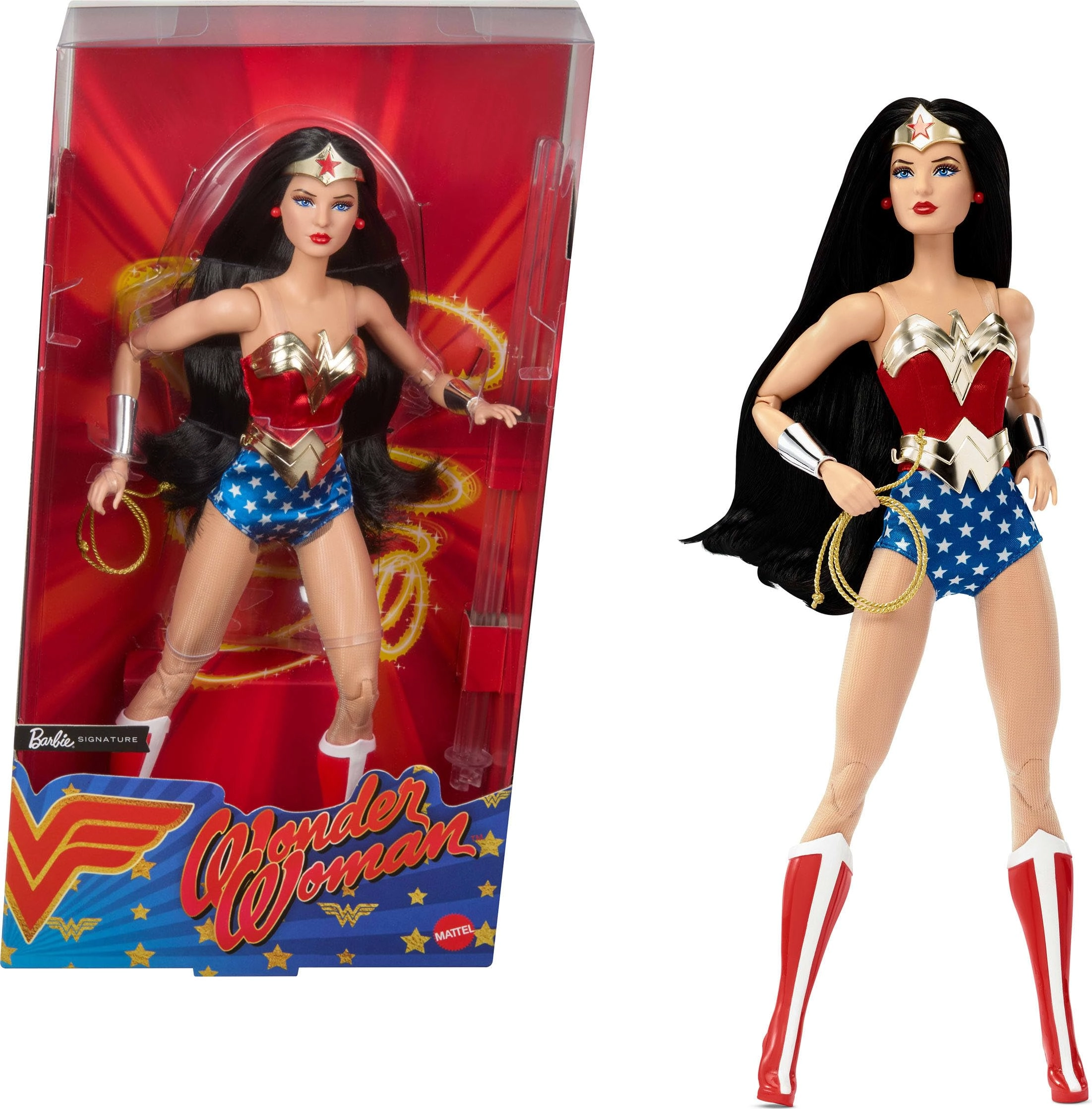 Mattel Inc. Wonder Woman Doll - Signature DC Comics Multicolor Ages 6+