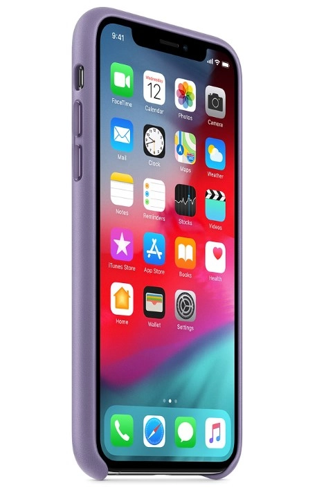 Leather Case Back Case for iPhone XS