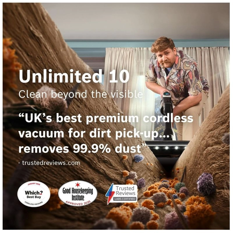 Unlimited 10 ProPower - Bagless 100min