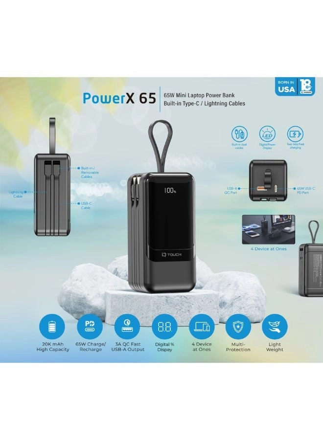 POWER-X65 - 20000mAh 65W