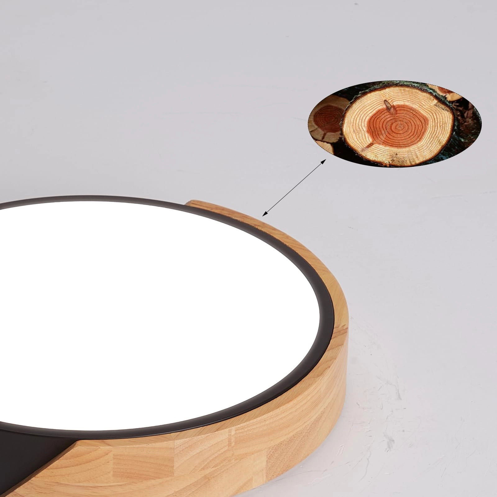 Flush Ceiling Light - 6000K 4000K 3000K Dimmable