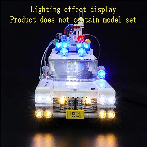 LED Light Kit for LEGO Ghostbusters ECTO-1 10274 - Paper 10 4.5-5V