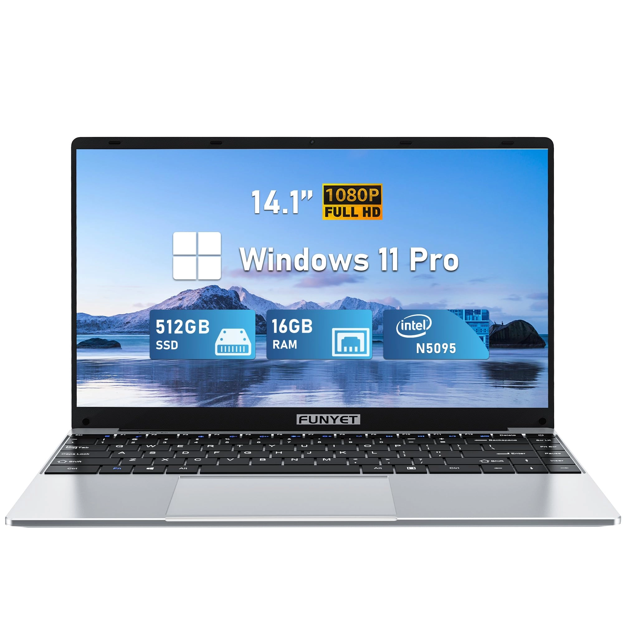 FUNYET DuetBook - 14.1'' N5095 16GB DDR4 512GB SSD
