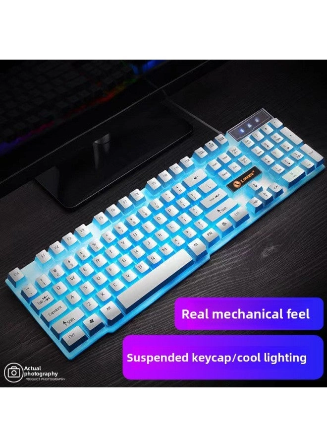 Zhaoyin Steampunk Keyboard And Mouse Suit - Wired