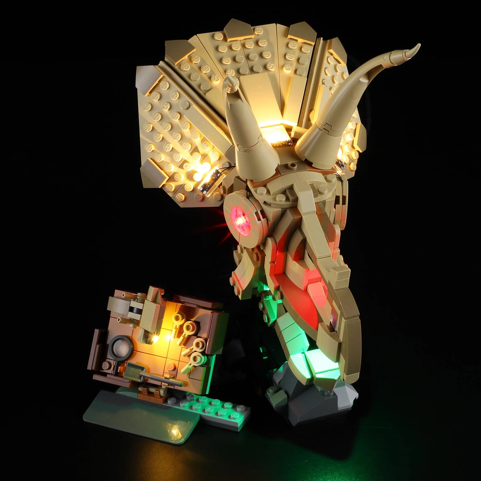 BVOPLME LED Light Kit - Dinosaur Fossils Lego