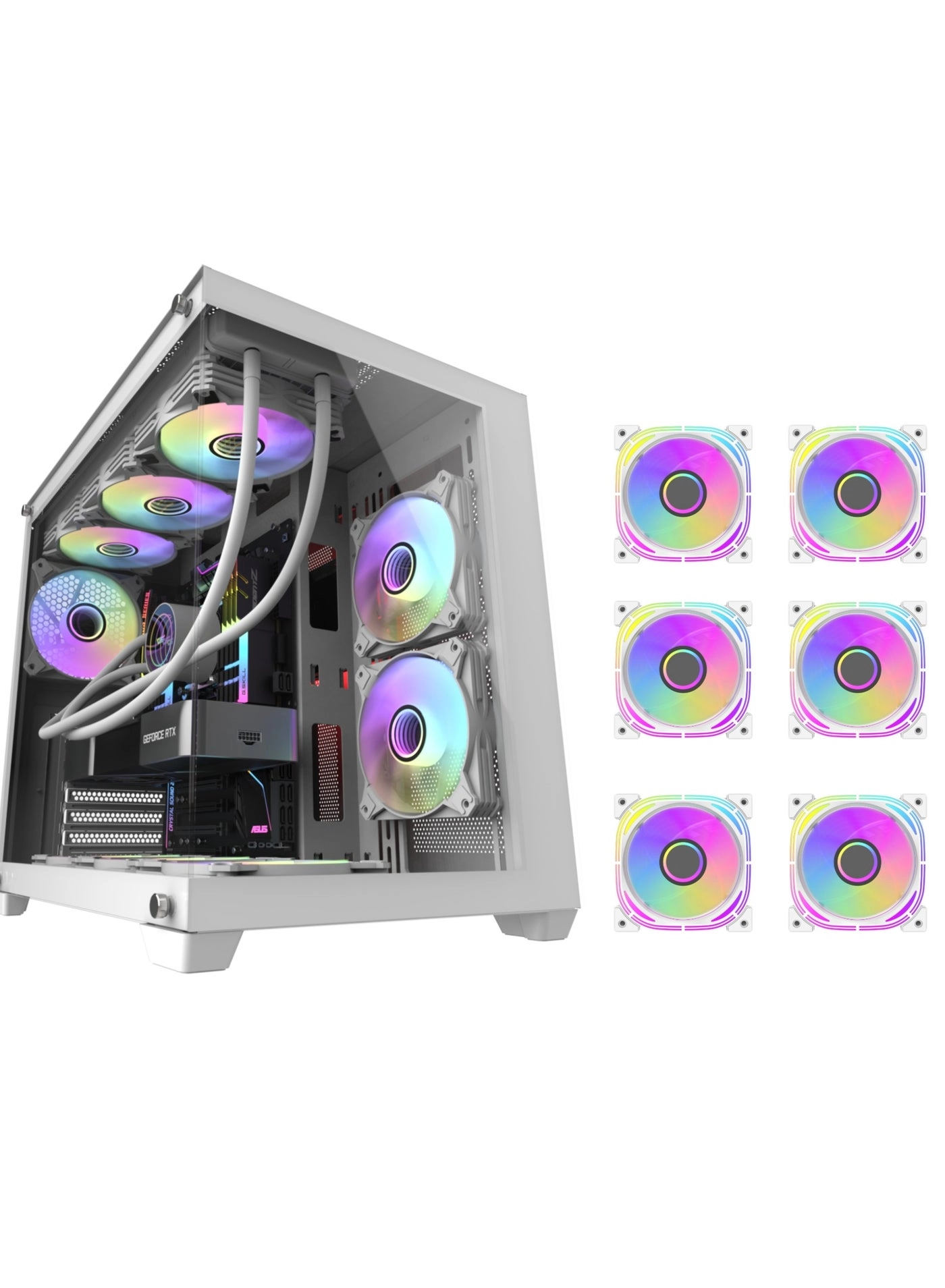 C285P - Dual Glass Mid Tower