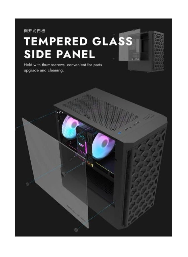 DK300M - Tempered Glass M-ATX/ITX