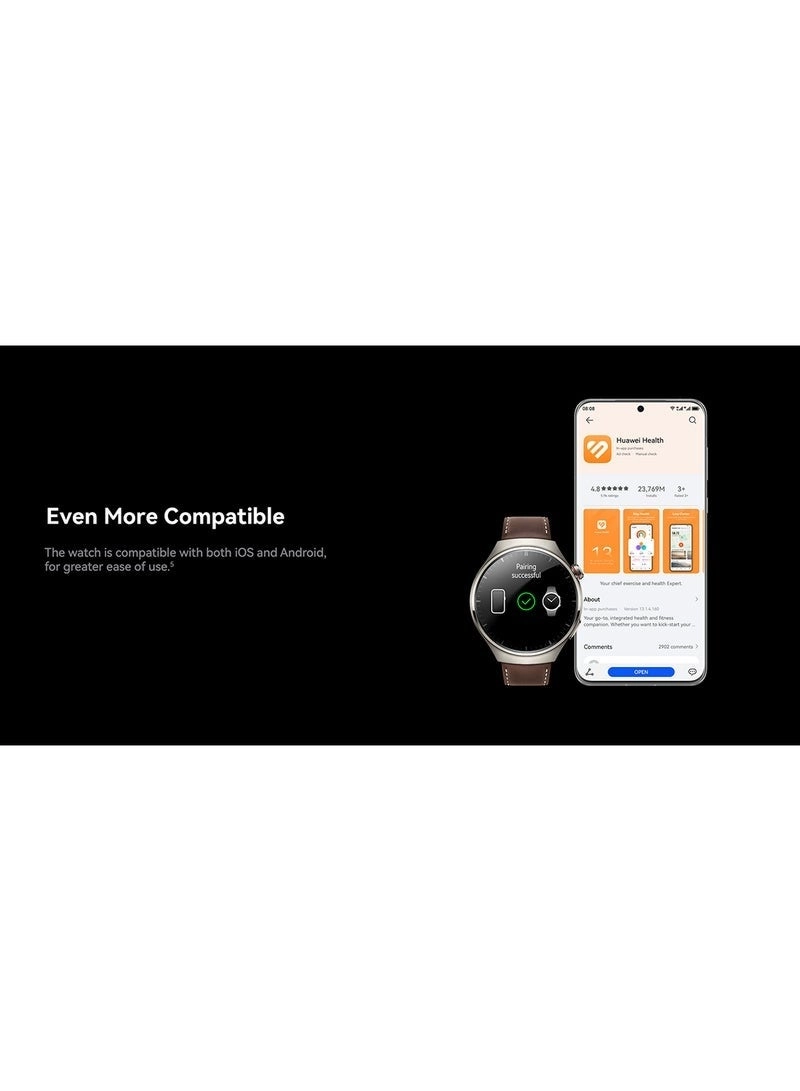 Watch 4 48mm Mirror Stainless Steel GPS