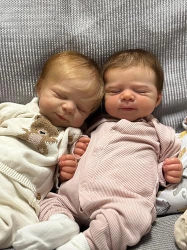 Pascale Reborn Baby Doll - 18 inch Vinyl Ages 3+ Bundle