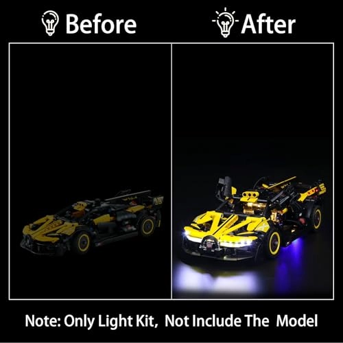 Lighting Kit 42151 - ABS for LEGO Bugatti Bolide 42151