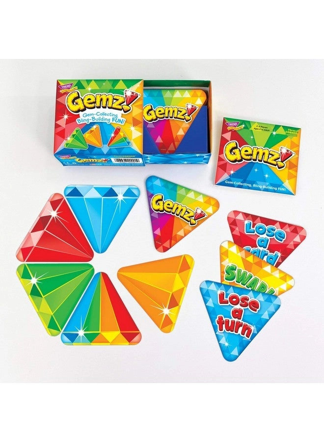 Trend Enterprises Gemz! Three Corner Strategy Game