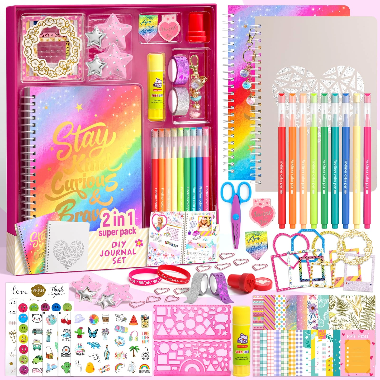 Shenzhenshihejuyouxuandianzishangwu Co.,Ltd Mega Journal Kit - 2-Pack