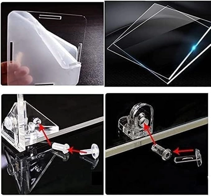 Lego Acrylic Display Case - 3mm Dustproof Compatible with 21034 30x10x20CM