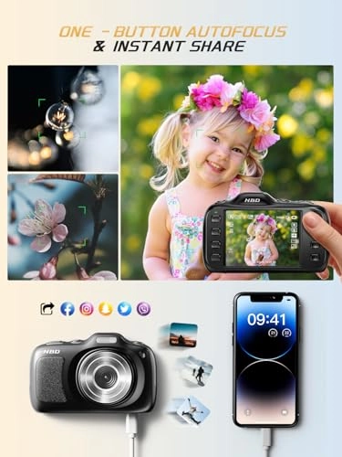 64MP Digital Camera - 4K 16X Zoom