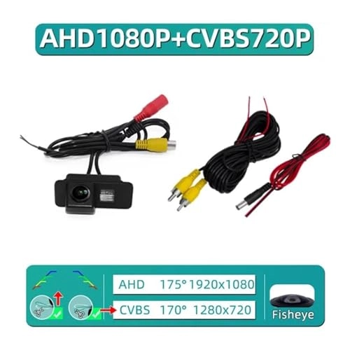 Car Reversing Camera - Night Vision Wire 1920*1080 Pixels