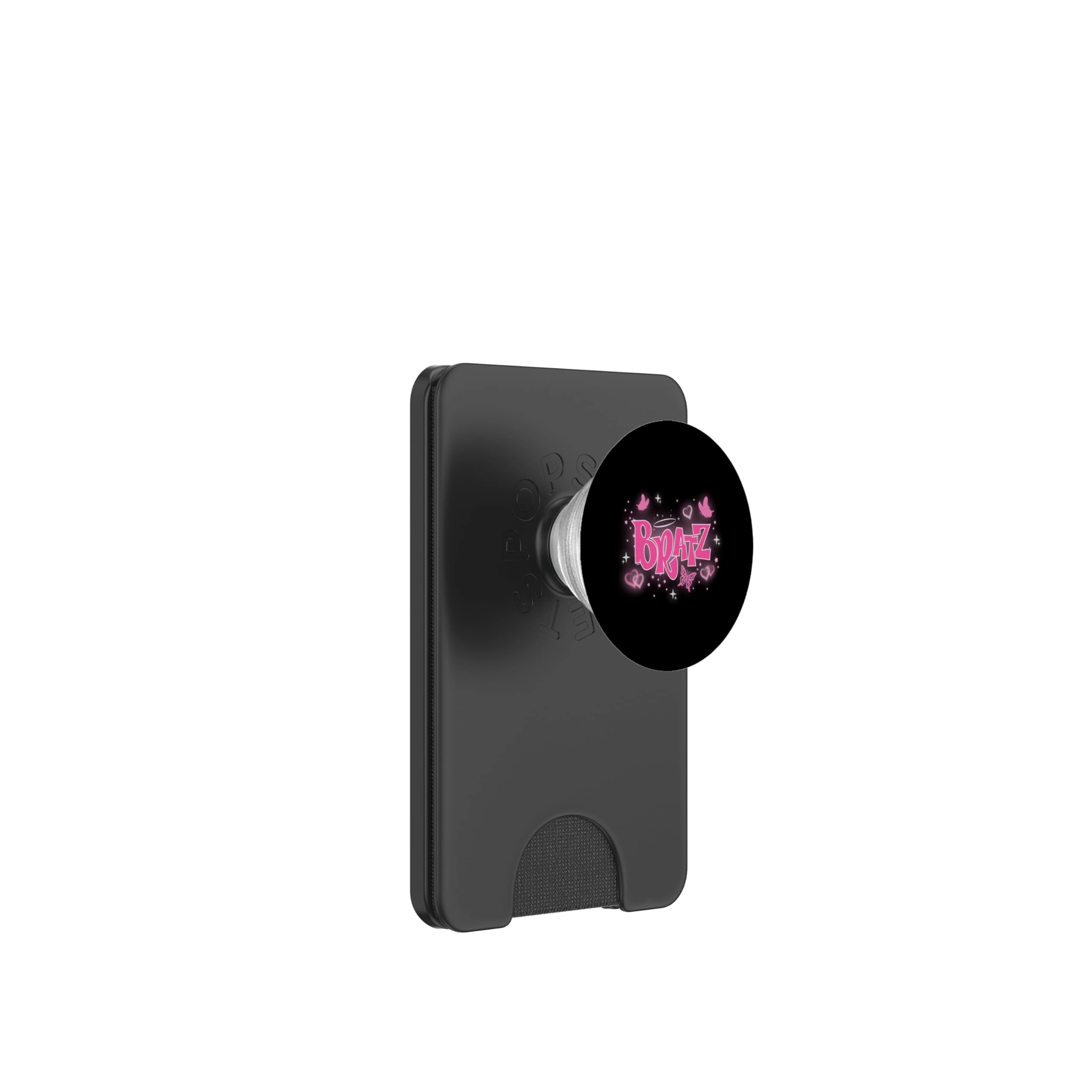 PopSockets PopWallet - Pink Butterfly Logo MagSafe