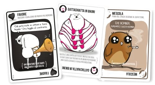 Exploding Kittens: VM18 (Italian) - Card Game