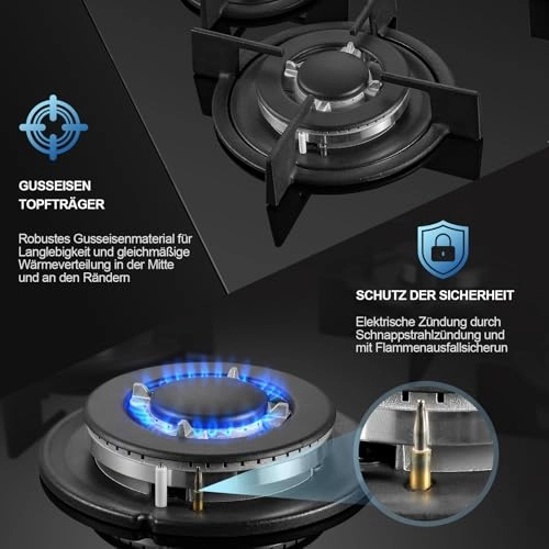 GHG604A-T3CB Gas hob