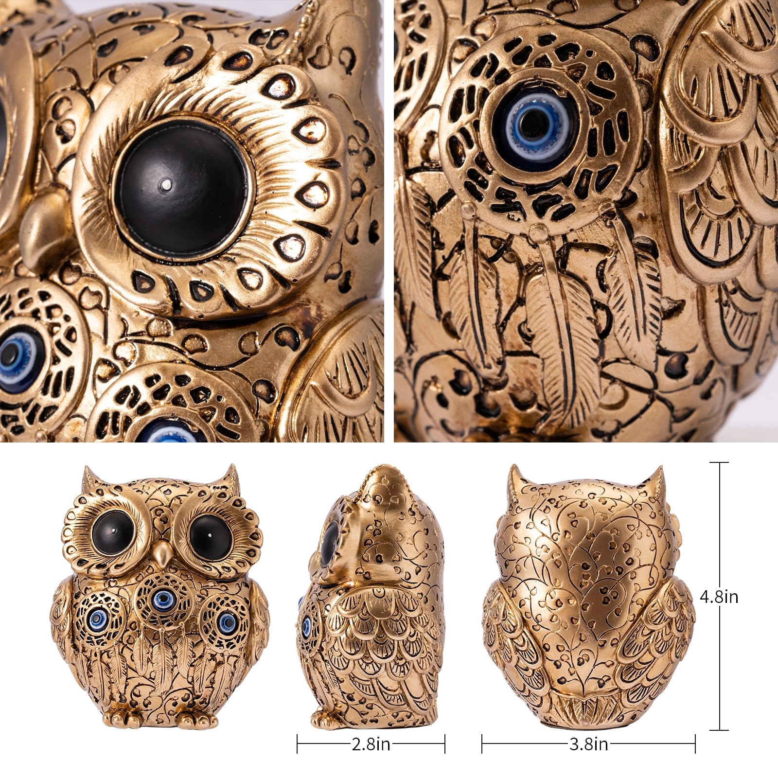 Owl Statue - Resin