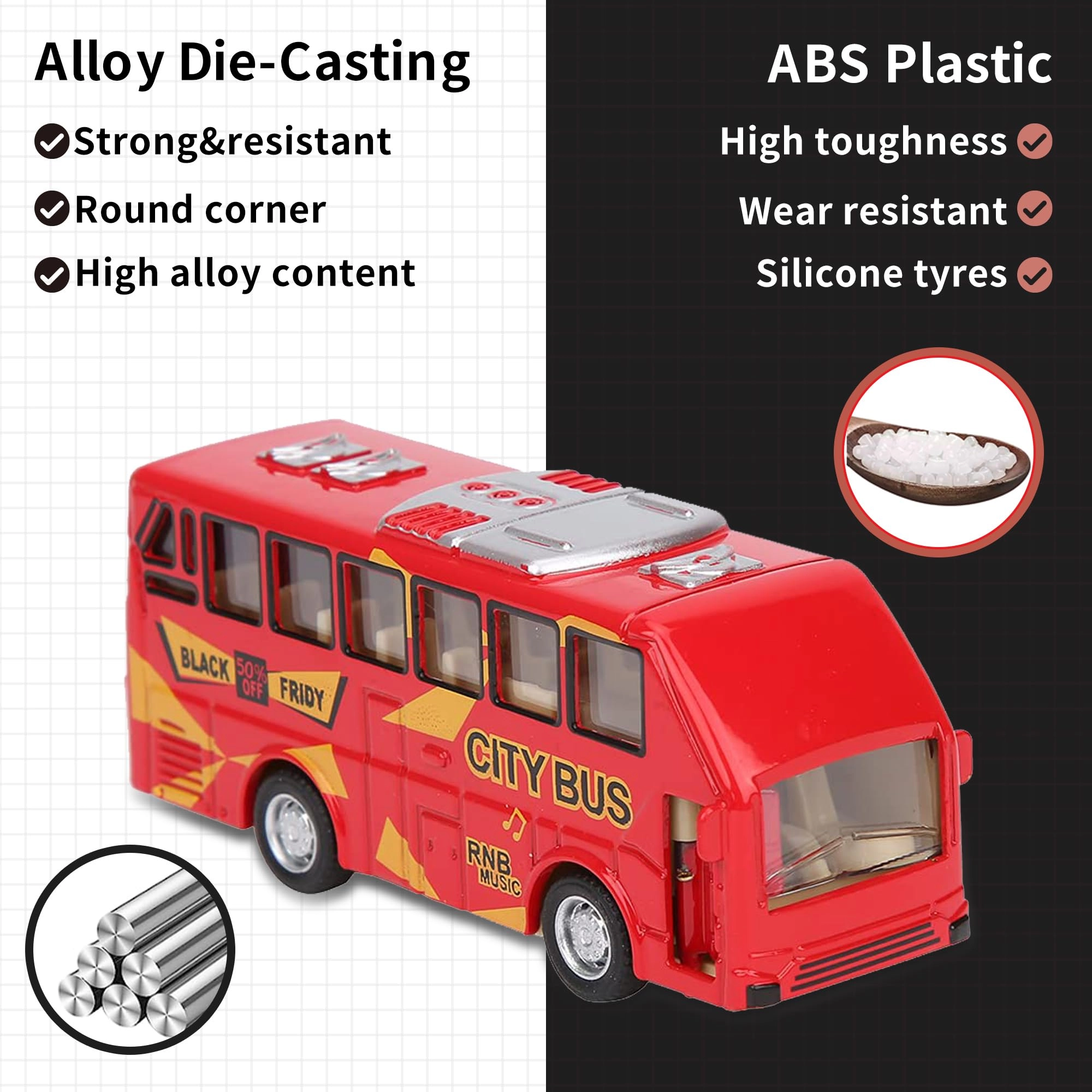 MB1168-1 - 1:64 Scale 5 Pcs