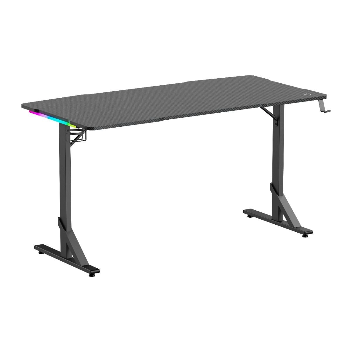 Alpha Desk Pro - 140x72 cm Dynamic RGB + Galactic Guardian - Fabric 150KG