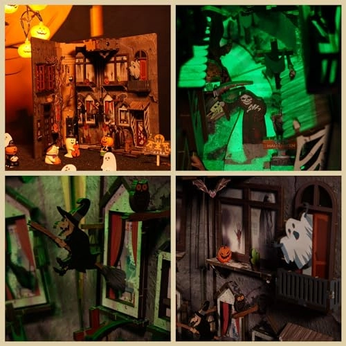 Book Nook Miniature Kit - Alien Hub 1:30