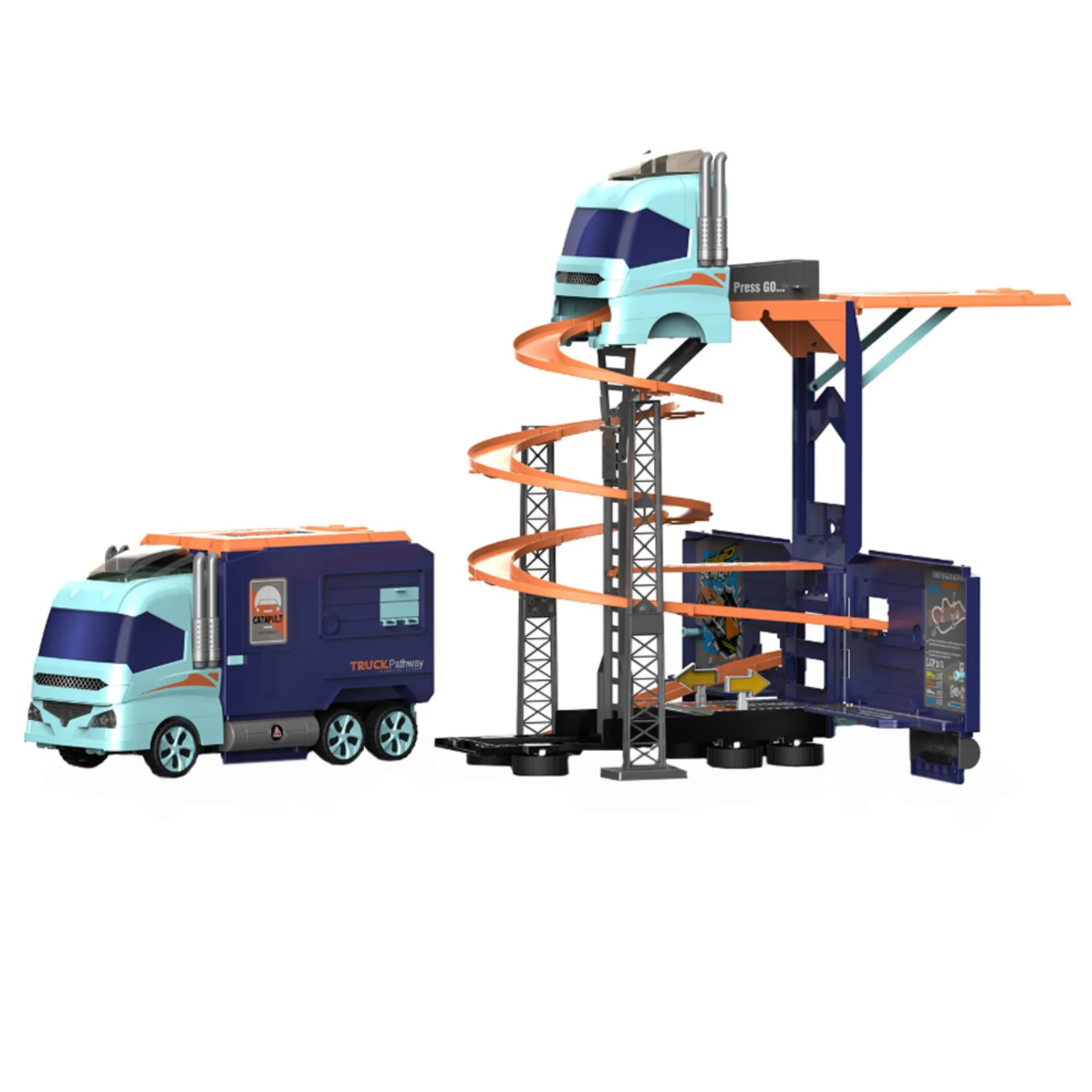 D-Power Super Construction Truck - 6pcs