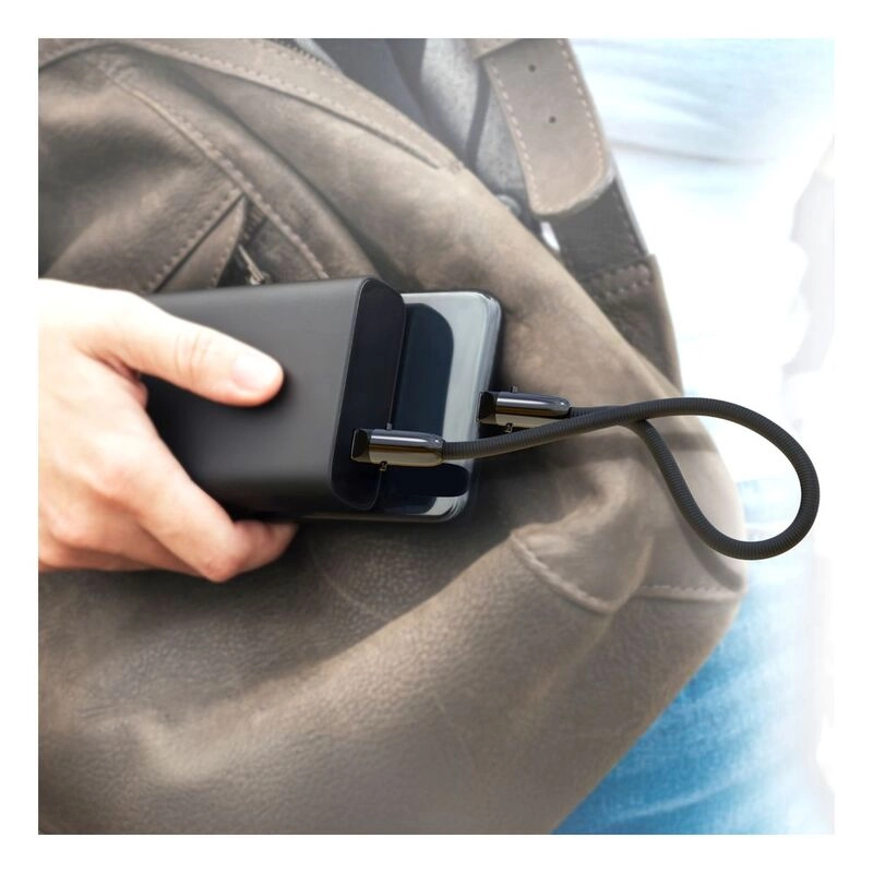 Charge Cable 100W USB-C to USB-C 0.3m Braided