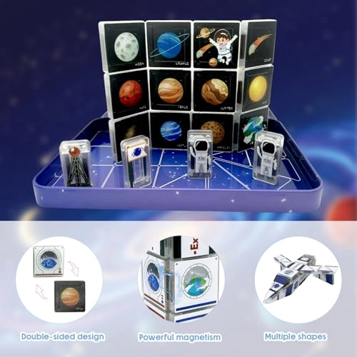 Mini Magnetic Building Games - Space Ship 3D Educational
