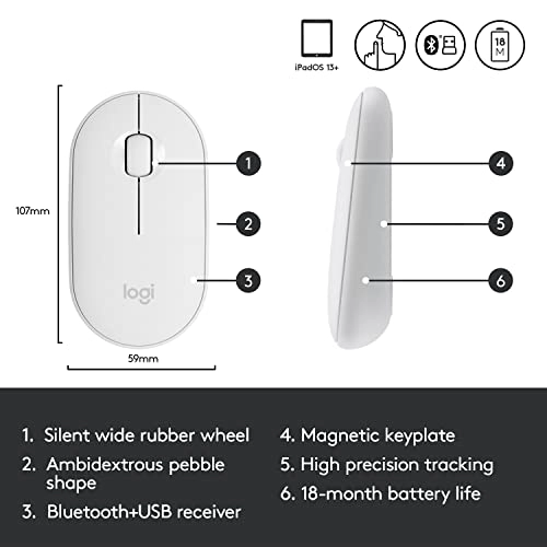 Pebble i345 Mouse - Bluetooth