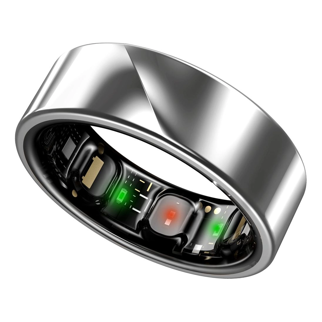 Noise Luna Smart Ring - Size 11 Starlight Silver