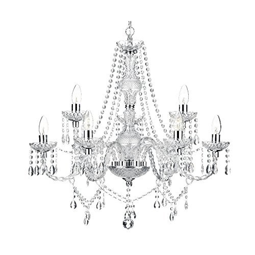 9 Light Chandelier - Max 60 cm (23 inch)