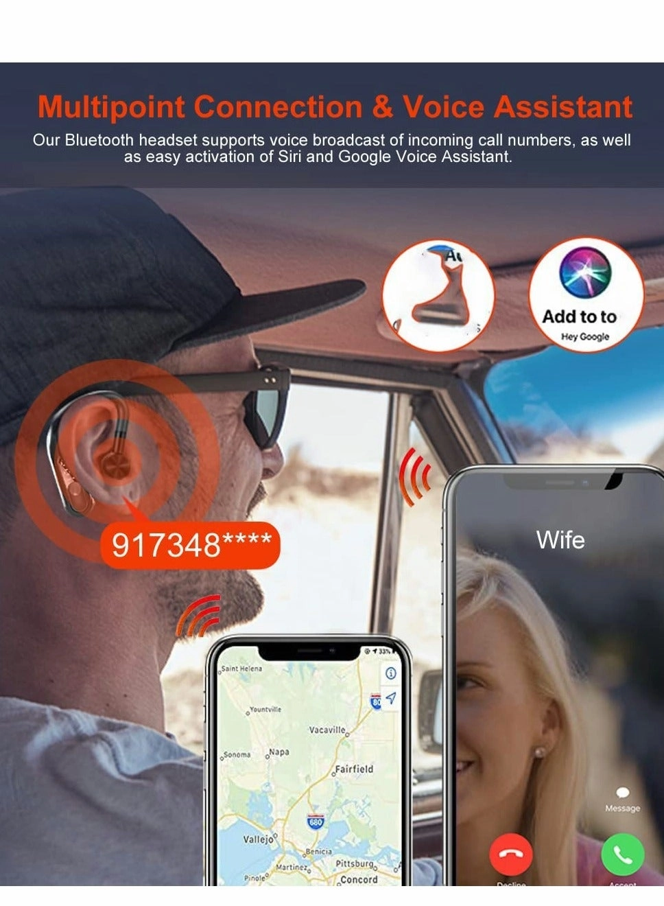 Wireless Headset - Wireless Headset Headset