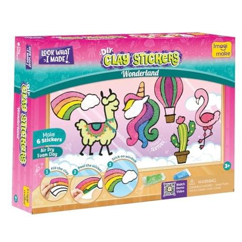 Clay Stickers Wonderland - 3+ years 18 pcs