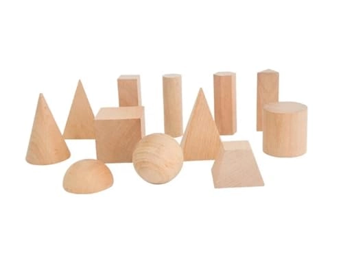 Wooden Geometric Solids - 5 years and up
