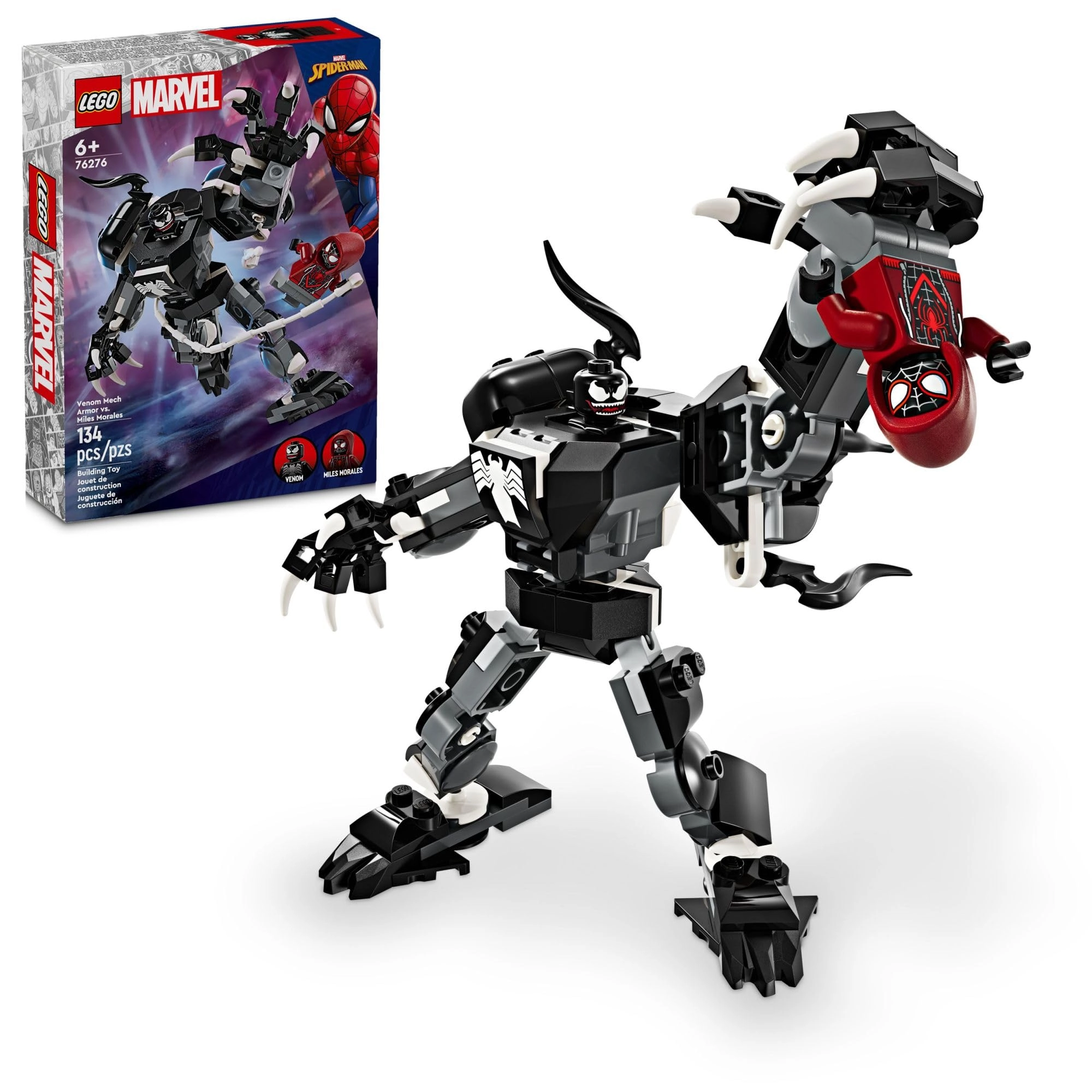 Marvel Venom Mech Armor Vs. Miles Morales