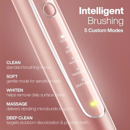 Black Series PRO - UltraWhitening 5 Modes 6 ProFlex Brush Heads