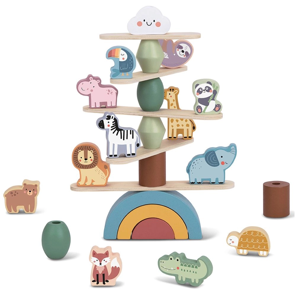 Animal Stack Game - Suitable for 3 years & above 28 Pcs