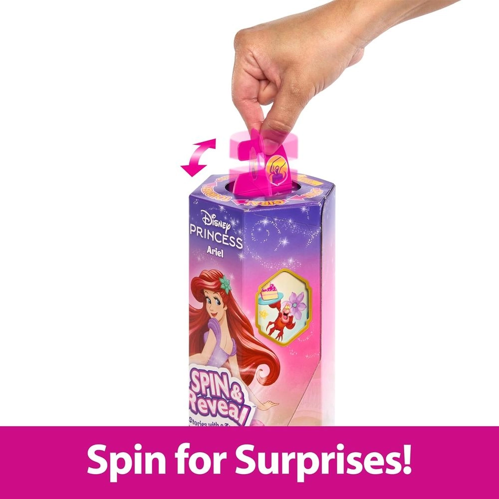 Ariel Doll - Spin & Reveal Ages 3+