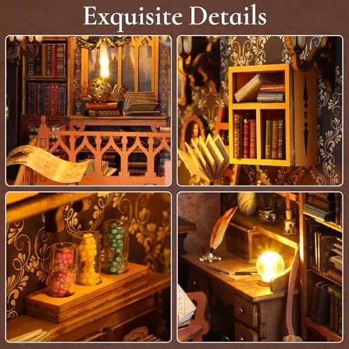 Book Nook - 1:24 Magic Library LED Light